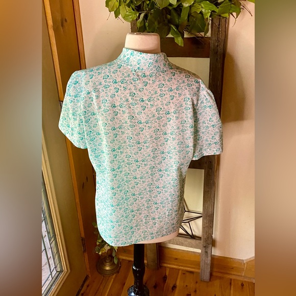 💥Judy Bond Neck Tie Blouse💥 VINTAGE - Picture 4 of 10